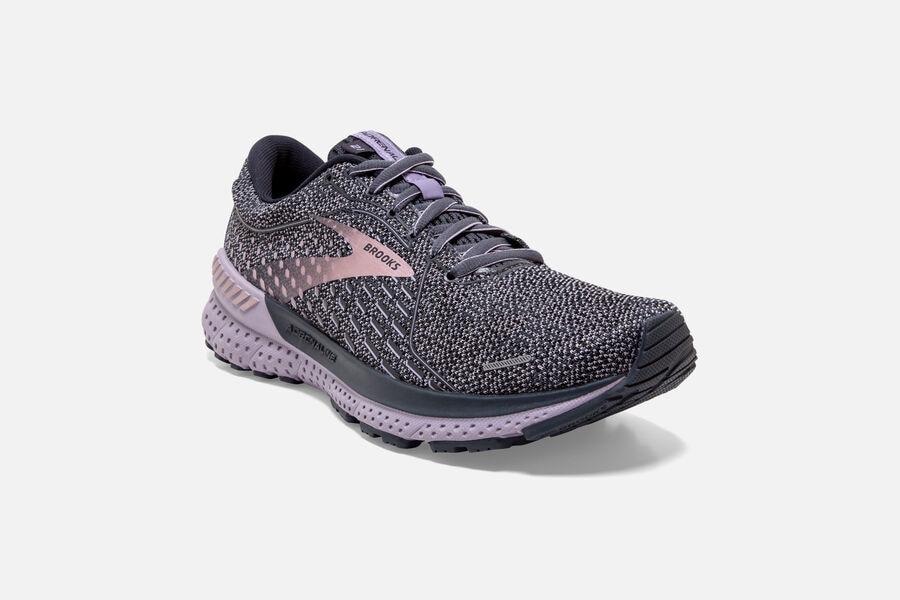 Brooks Adrenaline GTS 21 Road Running Shoes Womens - Purple - CDHYG-9580